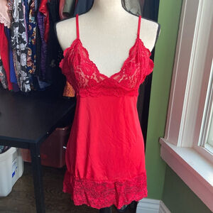 Women's La Vie en Rose Red Lingerie Size L